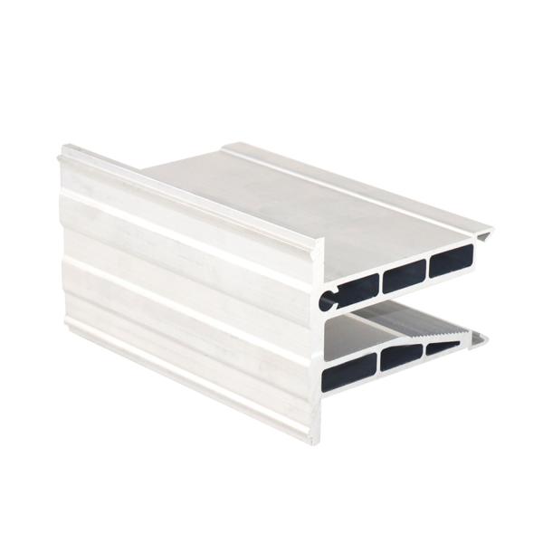 Rings de pont Profil de base de garde-corps en verre en aluminium à rainure U avec garantie de 5 à 10 ans