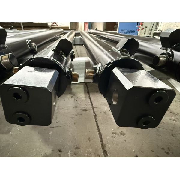 OEM Telescopic Hydraulic Cylinder High Pressure Hard Chrome Plated 1865mm Stroke