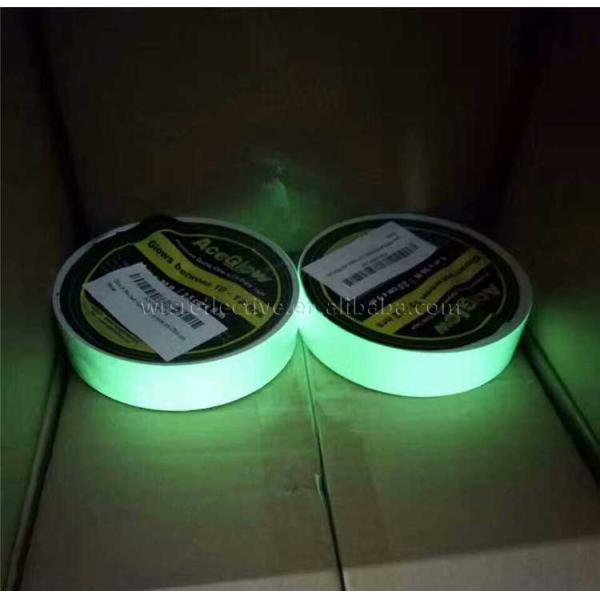 Indoor Door Instruction Customized Glow Tape Photoluminescent Film Luminous Vinyl Waterproof Green/Blue/Yellow