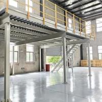 Plataforma prefabricada de mezzanine de metal modular Sistema de piso de mezzanine de acero de almacén personalizado