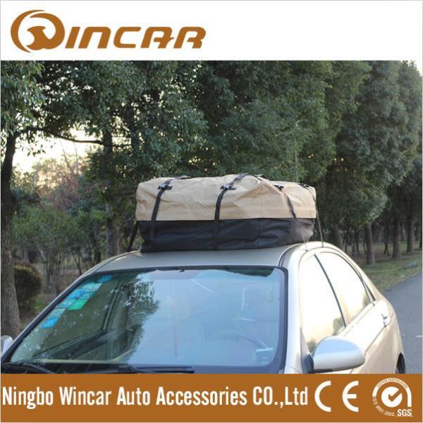 600D Oxford Fabric Car Roof Bag for Touring Travel,Car Roof Luggage Carrier