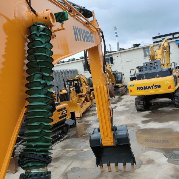 Excavadora Hyundai usada 220LC-9S 136KW Potência do motor 22100kg Peso operacional