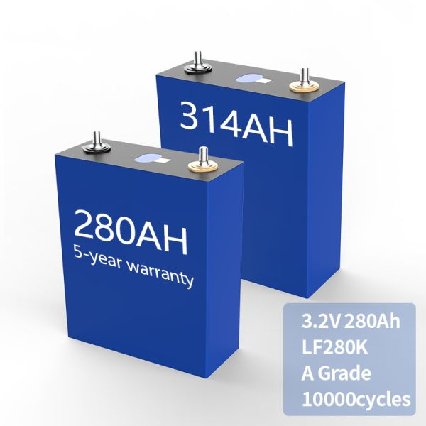 314Ah LFP Cell Rechargeable Lithium Ion Battery With 6000 Cycles For Solar Energy Storage