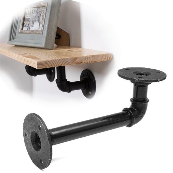 Чёрный порошок покрытый тяжелой нержавеющей стальной стойкой для стабильности стола