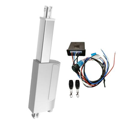 12V 24V DC Drive Slim Electric Linear Actuator 1500N Hall Sensors Feedback IP66