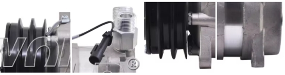 For Isuzu DMAX 2.5 Car Air Conditioner Compressor 8982002461 8973681210 WXIZ005A