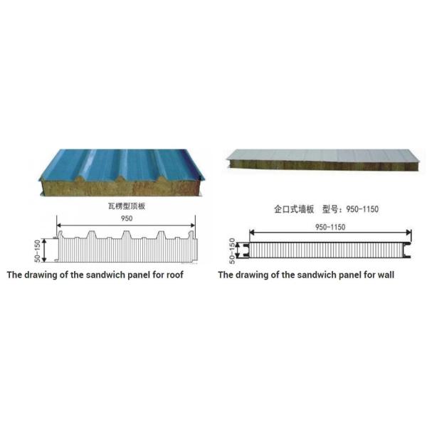 Pre Heating Rock Wool Production Line / Steel Truss Roofing Roll Former