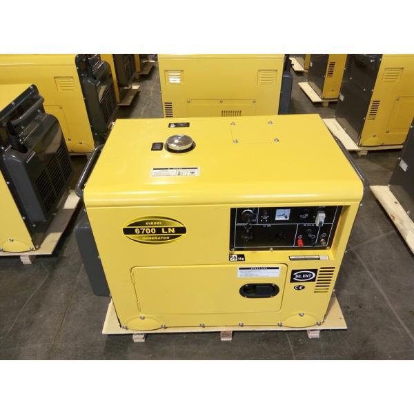 Commercial Super Quiet Small Diesel Generators Air Cooled 912 X 532 X 740 mm