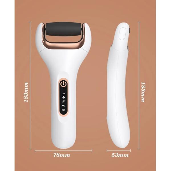 Перезаряжаемые кожа Deak извлекая перевозчика каллюса файла ноги Pedicure электрического для ног