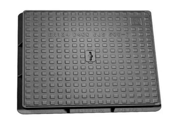 High Strength Ductile Iron Manhole Cover Rust Proof Long Working Life Customized Product