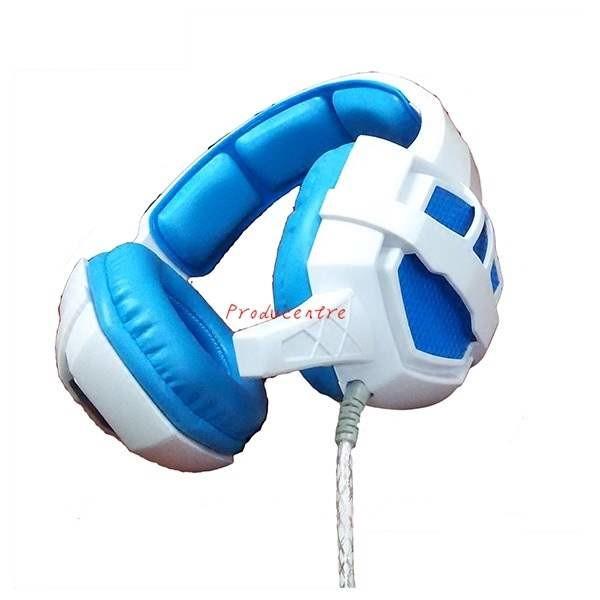 practical transformer face gaming headphone for ps4 game with DC jack and USB connector
