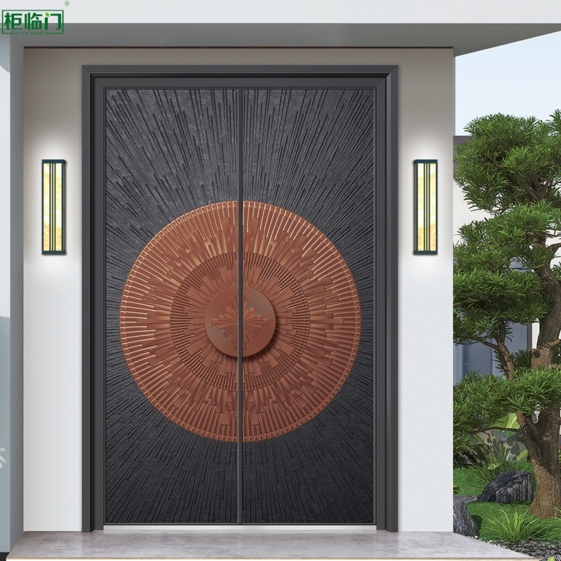 Anti Aging Aluminum Door Corrosion Resistance Waterproof Aluminium Entrance Doors
