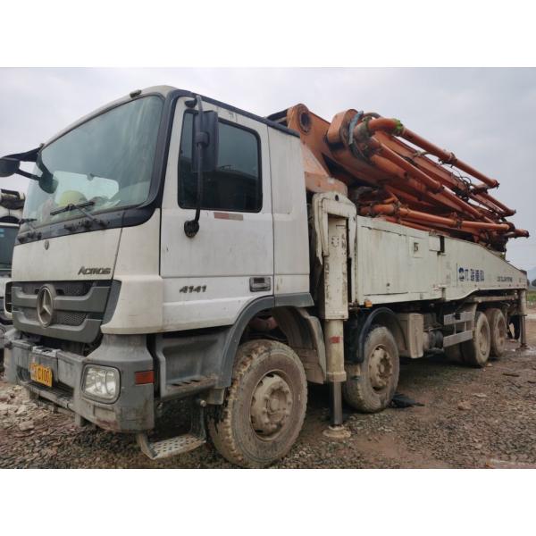 Second Hand Pump Machinery Structure Cylinder Type for Zoomlion 52m Concrete Boom Pump