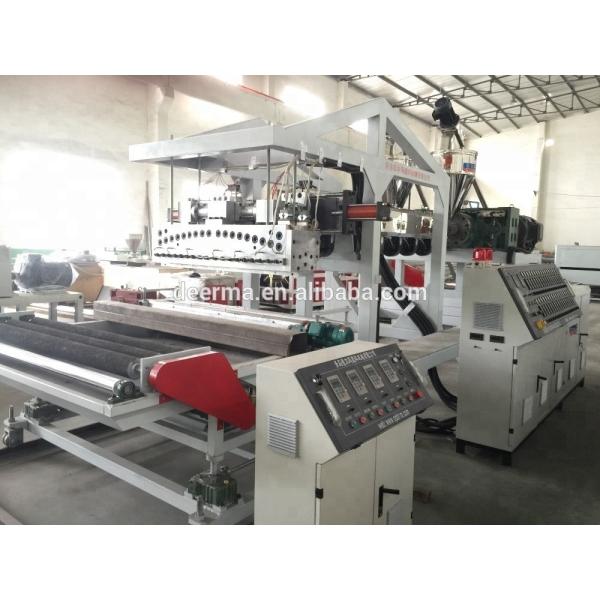 Multifunctional PVC Mat Production Line Equipped with Omron Temperature Controller