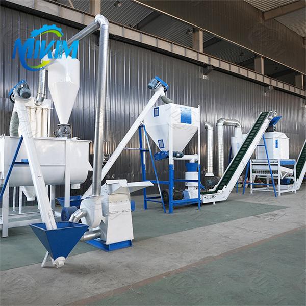 1-15TPH Poultry Feed Production Line feed pellet mill - Feed Pellet Making Machine