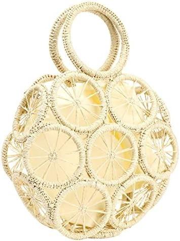 WOMENS LARGE STRAW BAGS BEACH TOTE BAG HANDWOVEN HOBO BAG SUMMER BEACH BAG STRAW HANDBAG