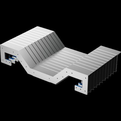 Professional Made Telescopic Cover For Cnc Machines Protection Sliding Bellow Cover