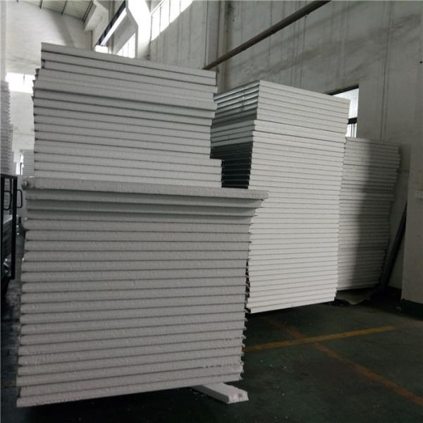 construction building materials 50mm eps sandwich panel with grey white steel sheet