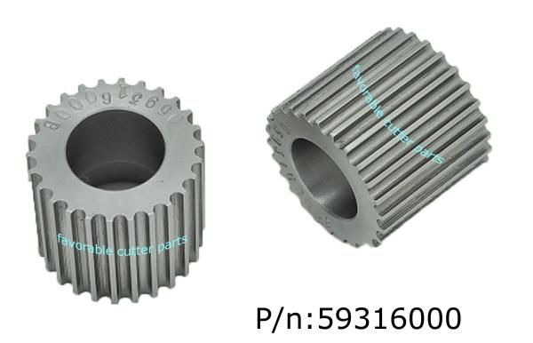 059316000 Pulley Motor Knife Drive For Cutter Gt7250 / S-93-7 / Gt5250