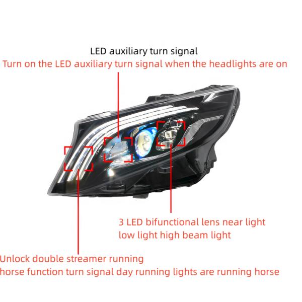 Светодиодный светодиодный фонарь Водное рулевое управление V260 W447