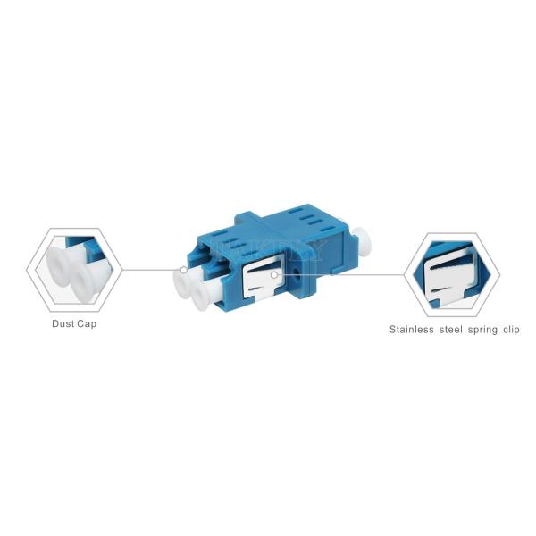 LC Adapter Cable Coupler APC/UPC SM/MM Simplex/Duplex/Quad/6 ways/8 ways Fiber Optic For Data Center FTTH