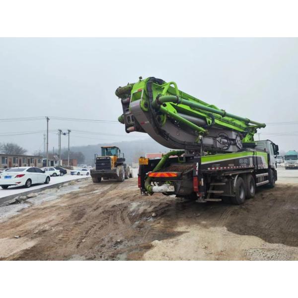 34870kgs Used Heavy Equipment for Ready Mix Zoomlion56 Meter Concrete Pump Truck