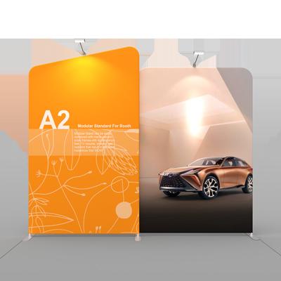 10ft Pop Up Trade Show Booth Walls 3.3x5ft Popup Collapsible Backdrop Displays