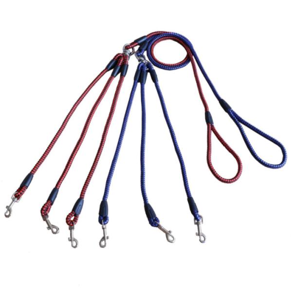 3 Dog Leash Heavy Gold Dog Lead Duty  Dog Leash Walking Two Dogs