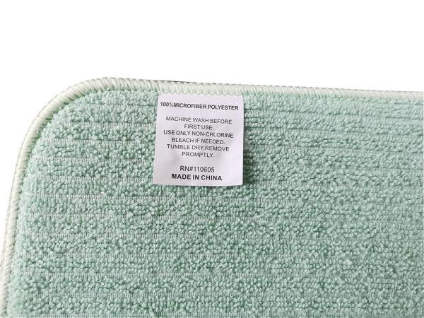 15x20in Microfiber tornam côncava a secagem da absorção de água de Mat For Pots Pans Cups