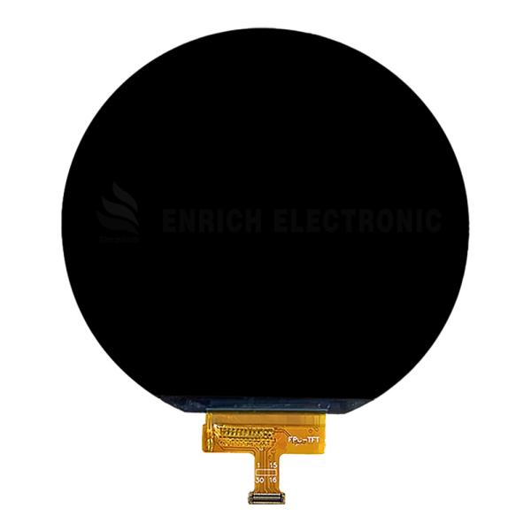 3.6 Inch Circular TFT LCD Display 544x506 Resolution IC ST72566 LVDS