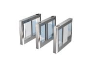 Puertas de seguridad de oficina de acero inoxidable
