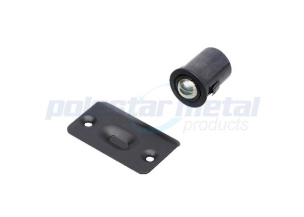 1 movimentação ajustável do hardware preto matte interior da porta na captura de bola para o hotel