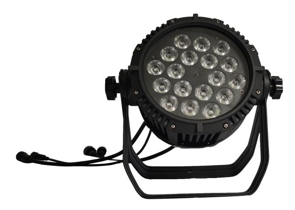 Rainproof Waterproof LED Par Light 18x10w LED Par 64 Wall Washer Wedding Stage Light
