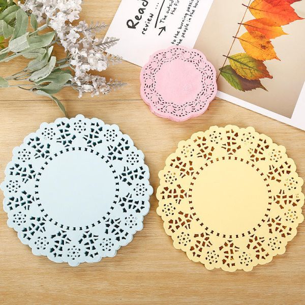 6.5*12 Paper Doilies (40gsm Greaseproof Paper)  With Heat Resistance Up to 220°C Degrees High Quality