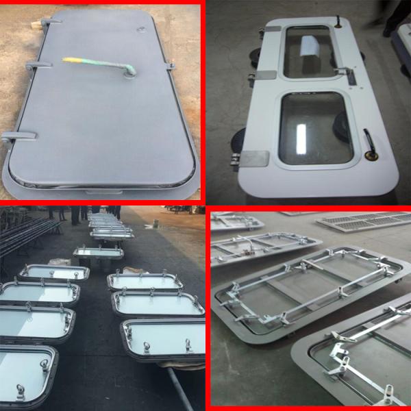 Aluminum Gangway Marine Boat Ladders Steel Wharf Ladder For Seagoing Vessels