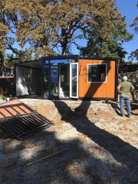 Movable Expandable Modular Shipping Container Homes Folding Prefabricated