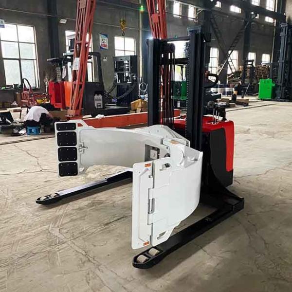 1.6m Mast Walkie Straddle Stacker 1T-1.5T Walk Behind Pallet Stacker