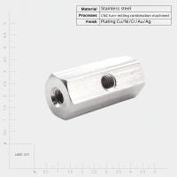 Partes de torneamento CNC de precisão Fabricação de metais Partes de fresagem CNC de alta precisão