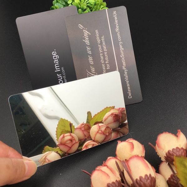 Custom Luxury Unique Blank Glossy Matte Plastic Business Card Gold Foil Silver Metallic Hologram With Logo