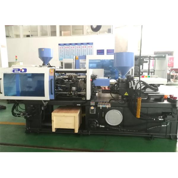 Double Colour Injection Moulding Machine , Rotary Pvc Sole Making Machine