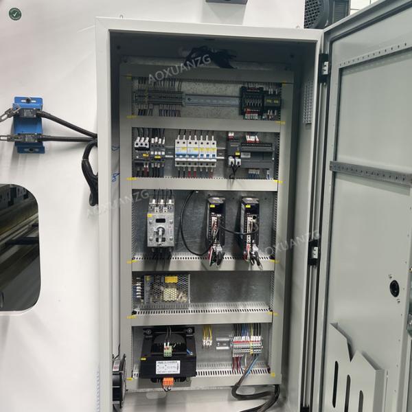 пресса мотора сервопривода 80T 2500MM двойная гидравлическая тормозит синхронизированный складывать