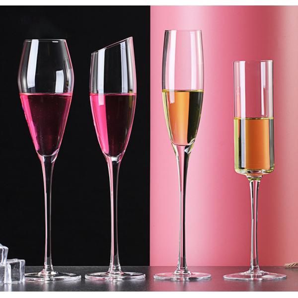 Verre de transparent de marque superbe, noble et élégant extrême, vin rouge, haut silicate de bore, cadeaux de luxe incassables