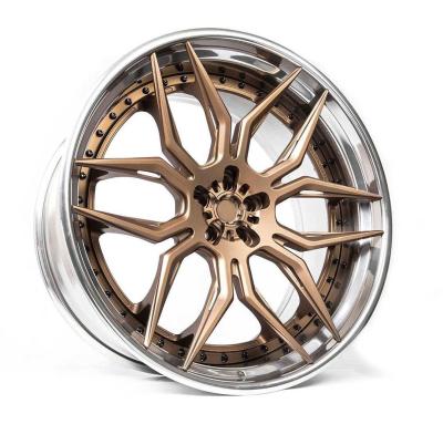 20 21 22 5×112 5×114.3 5×120 Forged Aluminum Alloy Wheels For Luxury Cars
