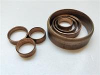 A chapa metálica do anel de bronze morre componentes, imprensa que do metal os dados alisam a superfície com menos rebarba