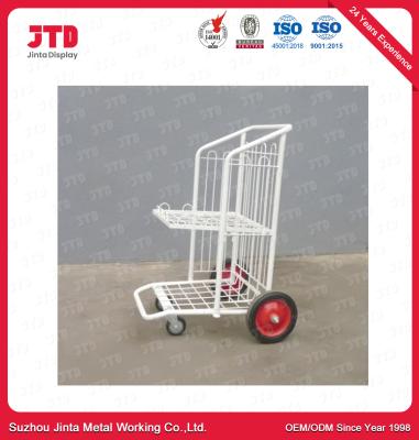 Q235 Supermarket Shelving Accessories ODM 4 Tier Wire Basket