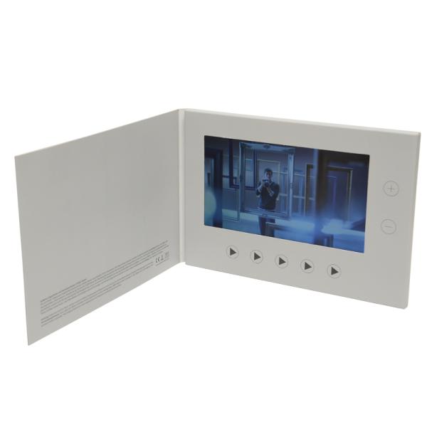 5.0 Inch Advertising Player Video Postcard Magnetic Switch MP4 Greeting Card