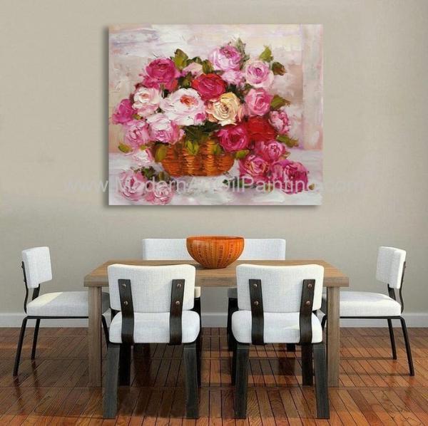 16 x 20 20 x 24 pintura a óleo flores rosas decoração de casa van gogh