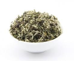 Early Spring Chinese Green Tea Biluochun Organic Green Tea Clearly Visible One Single Bud
