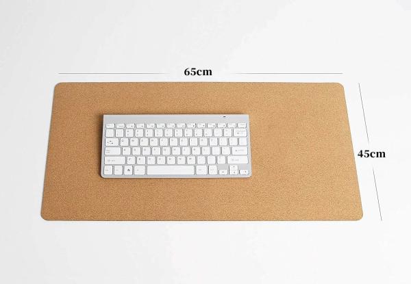 mesa Mat Moistureproof de 90x40cm 65x45cm Cork Table Pad Protective Cork