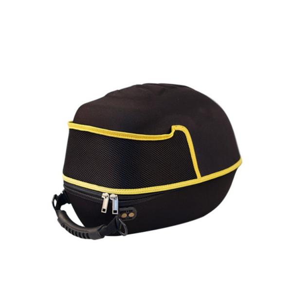 O Spandex EVA Waterproof Helmet Bag, grava Logo Motorcycle Helmet Case